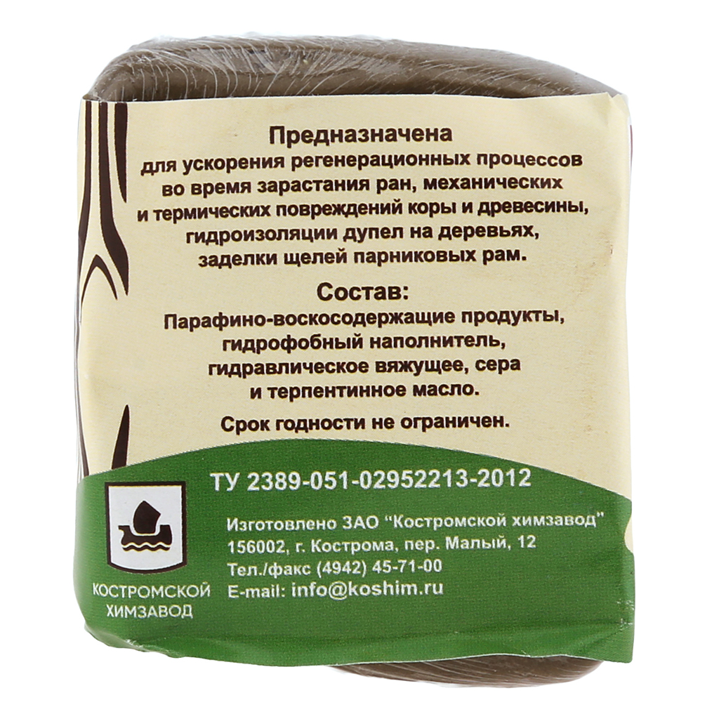 Средство для растений "Мастика садовая" 0,35кг, 9х6х5см, бактерицидная (Россия)