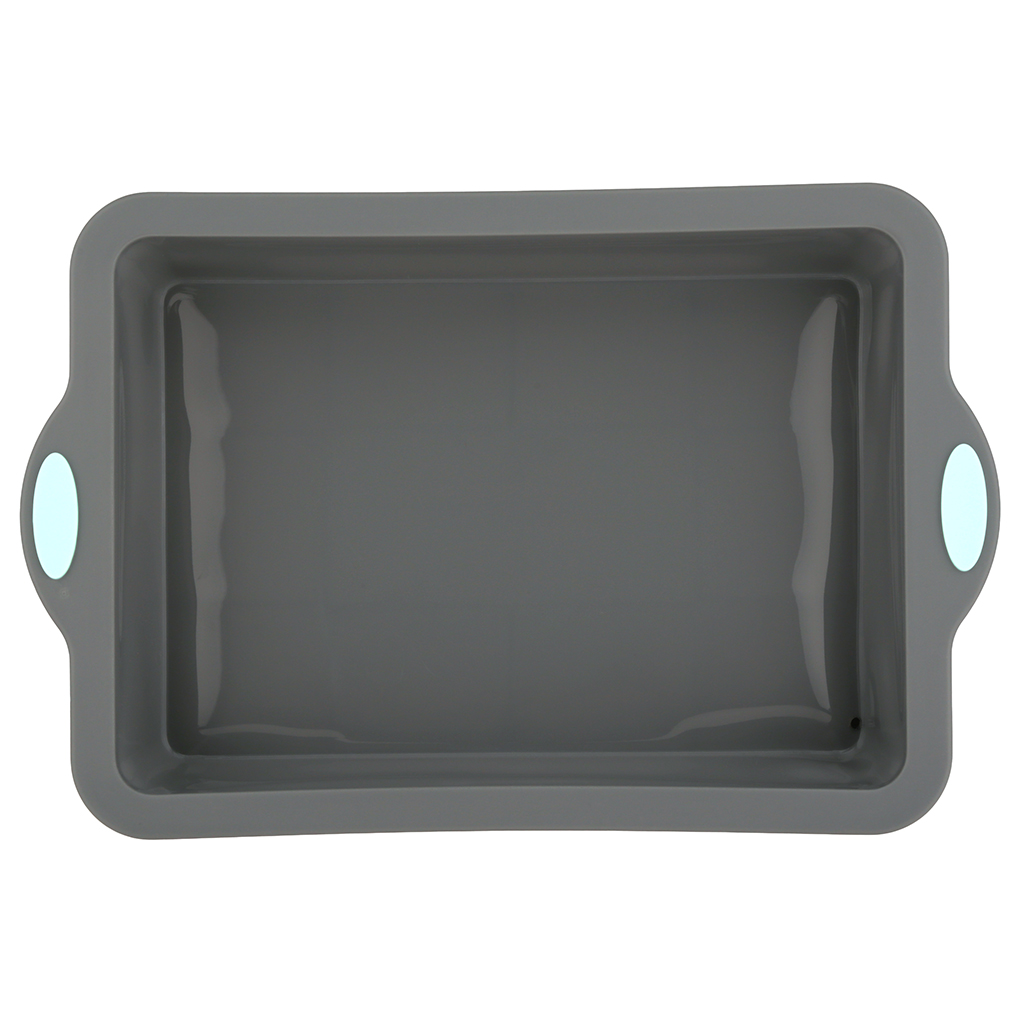 Противень силиконовый "Linea Silicone" 38х25х5,9см, с металлическим каркасом, прямоугольный, глубокий, "Regent" (Китай)