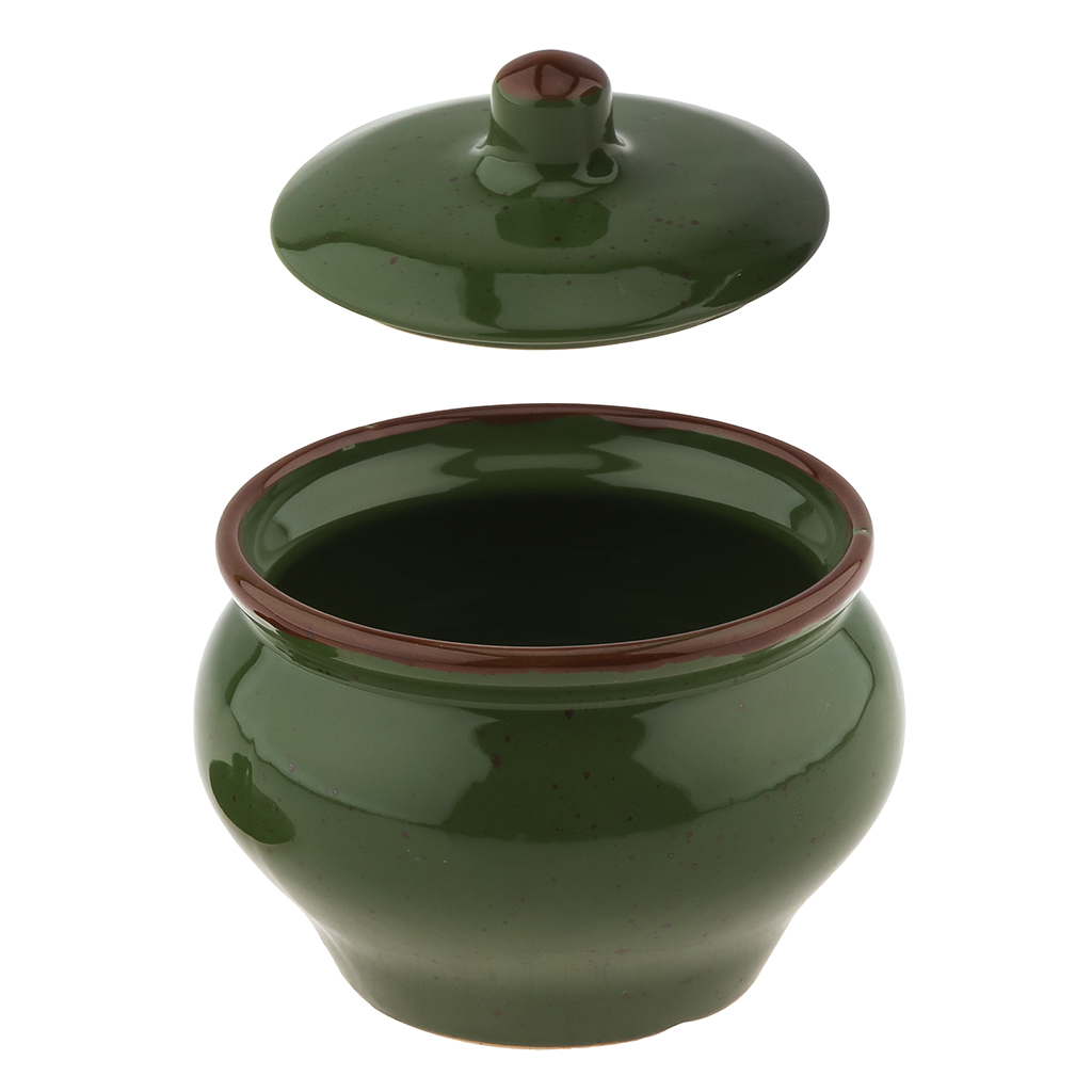 "Punto Verde" Горшок для запекания фарфоровый "Villaggio" 0,5л, д11,5см, h11,5см (Россия)