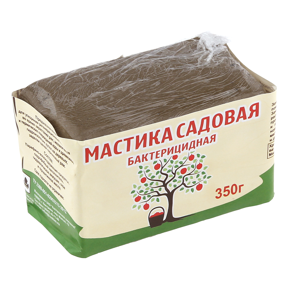 Средство для растений "Мастика садовая" 0,35кг, 9х6х5см, бактерицидная (Россия)