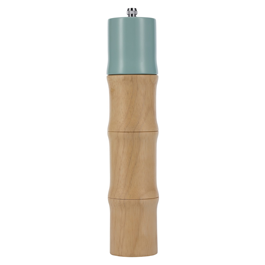 Измельчитель (мельница) для соли и перца "Linea AROMA" д5,5см, h26,3см, гевея, серо-голубой, "Regent" (Китай)