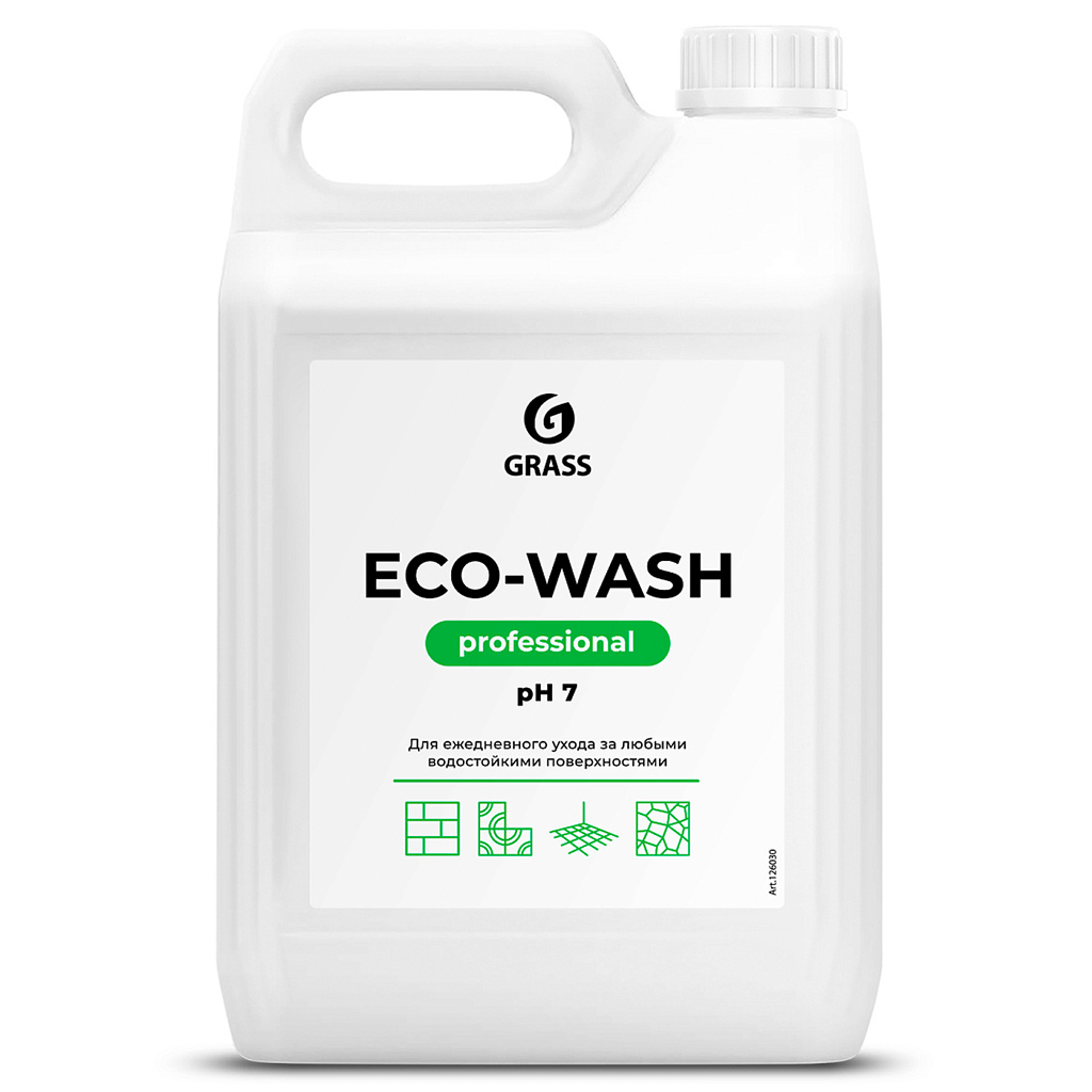 Универсальное моющее средство "Eco-Wash" 5л, низкопенное, "Grass" (Россия)