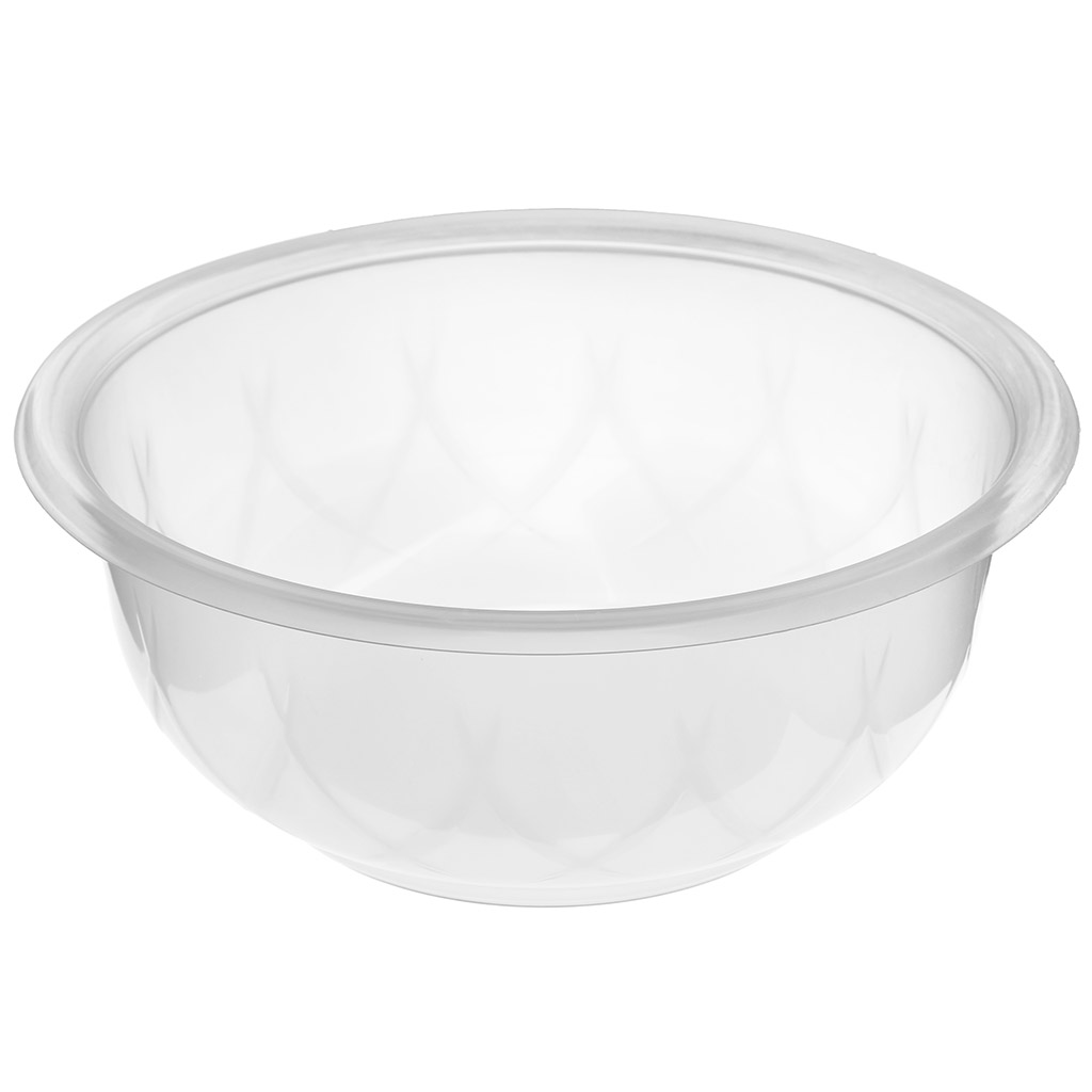 Миска пластмассовая "Эконом" 3л, д25см, h10см (Россия)