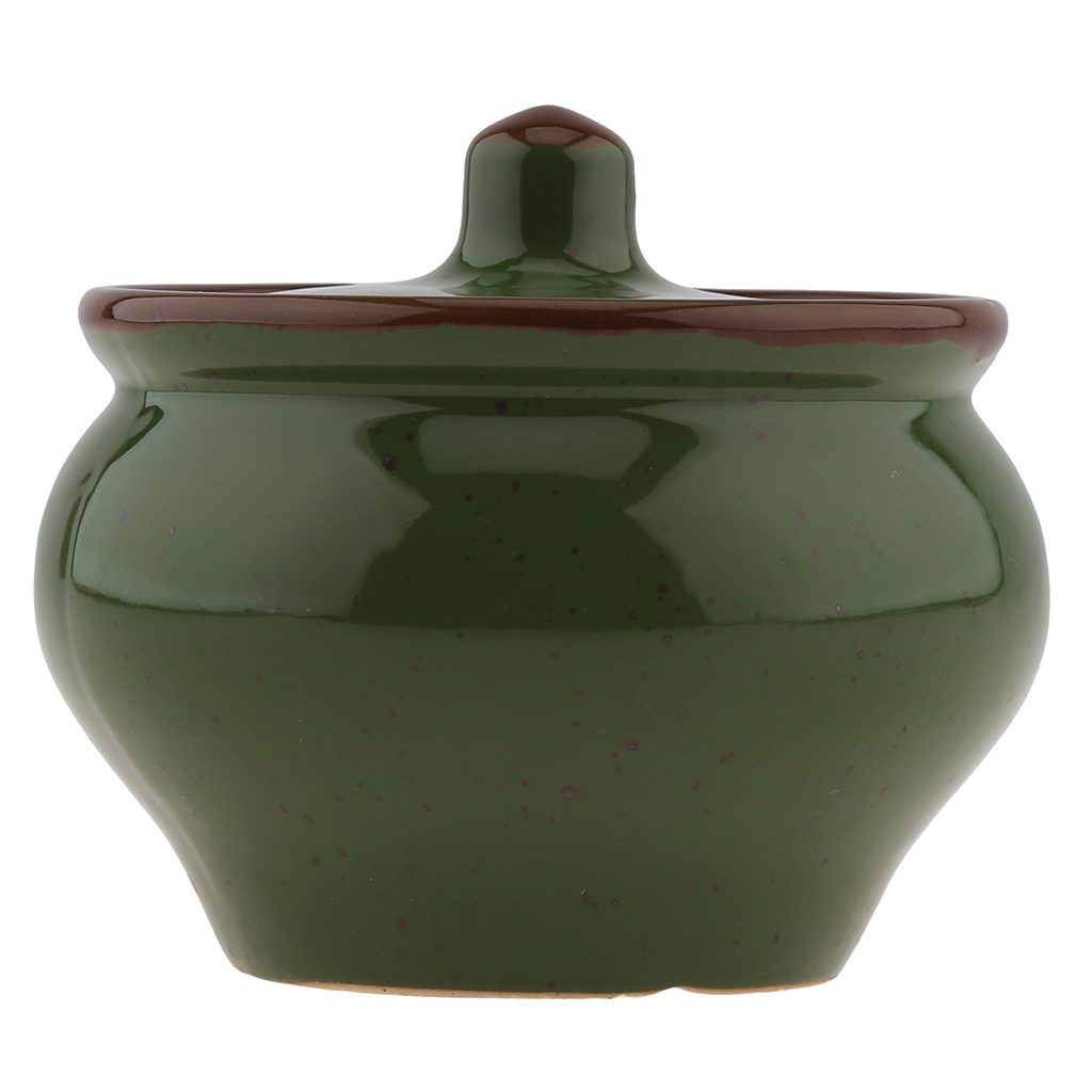 "Punto Verde" Горшок для запекания фарфоровый "Villaggio" 0,5л, д11,5см, h11,5см (Россия)