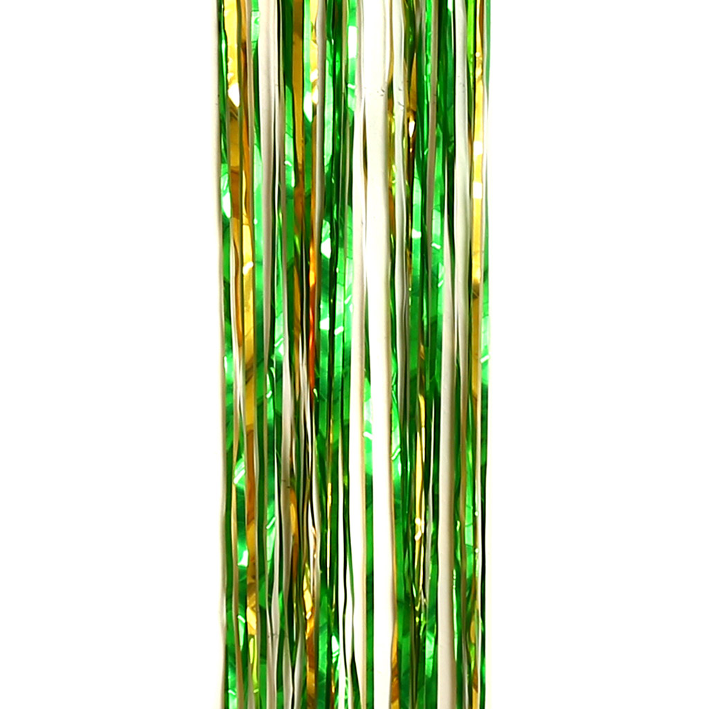 Мишура-дождик 7,5см, длина 2м, 2-х стороннний, зеленый (Россия)