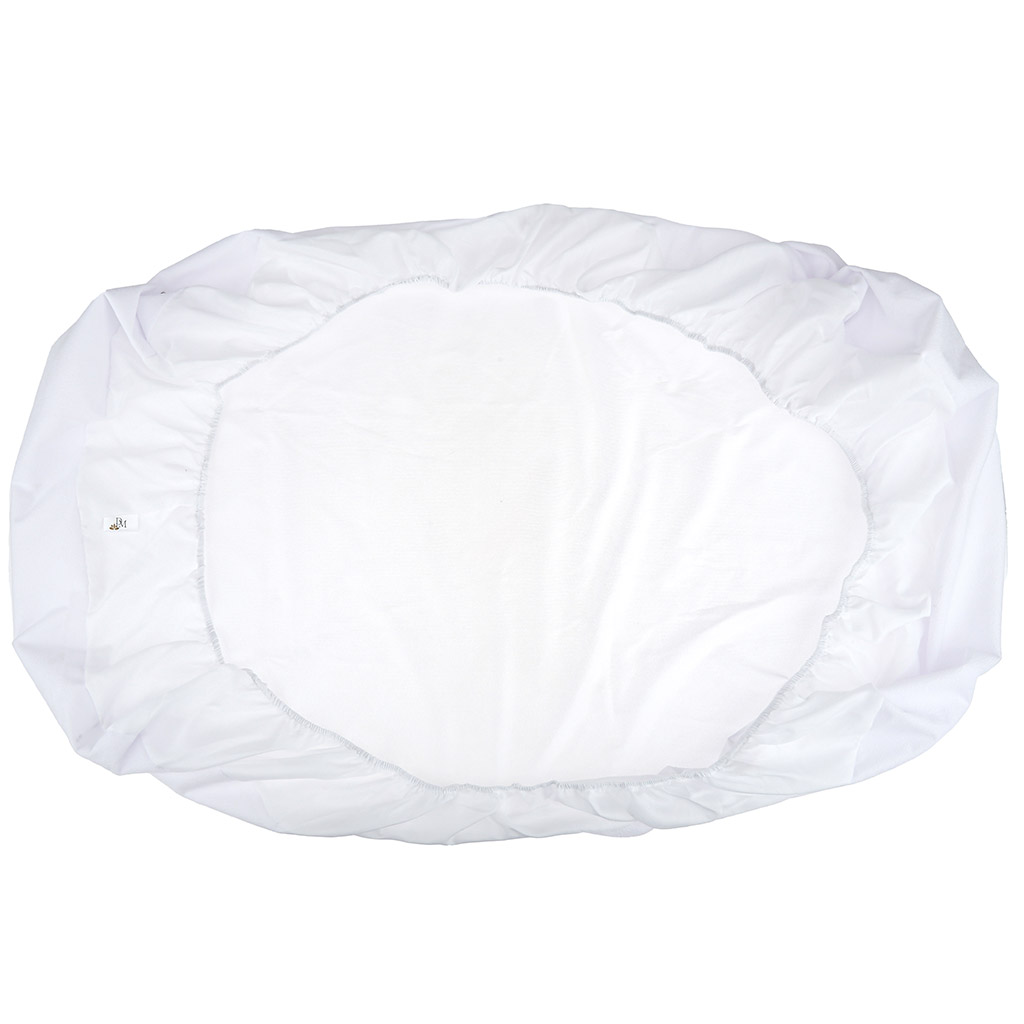 Наматрасник непромокаемый, натяжной 90х190х23см "Аквамембрана", микрофибра (п/э 100%) / PUR мембрана, упаковка"классическая" LDPE 26х33см, "Домашняя мода" (Россия)