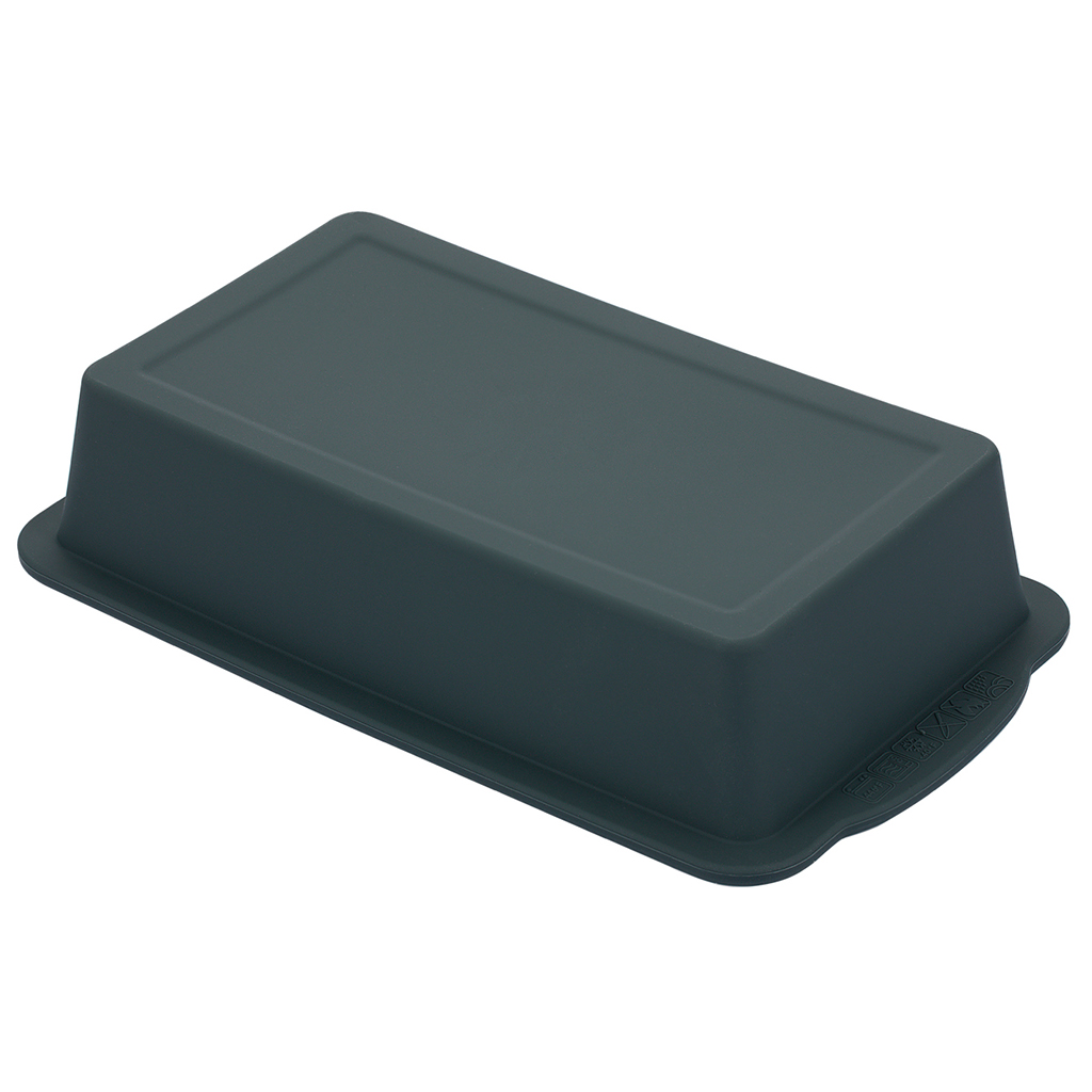 Противень силиконовый "Linea Silicone" 26х14,7х5,5см, с металлическим каркасом, прямоугольный, синий, "Regent" (Китай)