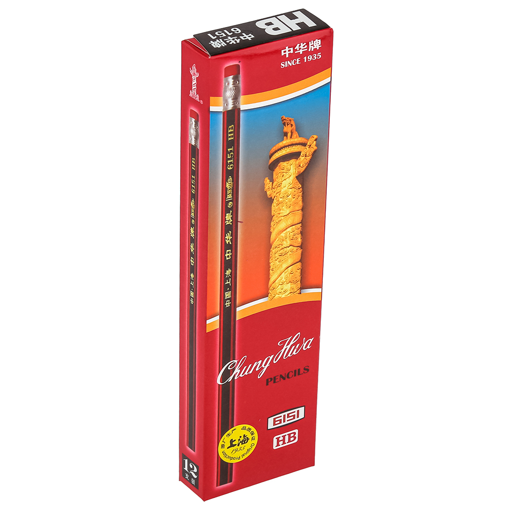 Карандаш HB с ластиком незаточенный шестигранный 18,9х0,7х0,7см (Китай) мин.заказ 12шт