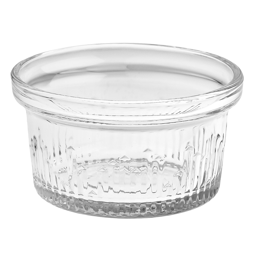 "Боркам (Borcam)" Форма стеклянная жаропрочная 0,285л, д10,5см, h5,75, цветной картон, Pasabahce (Турция)