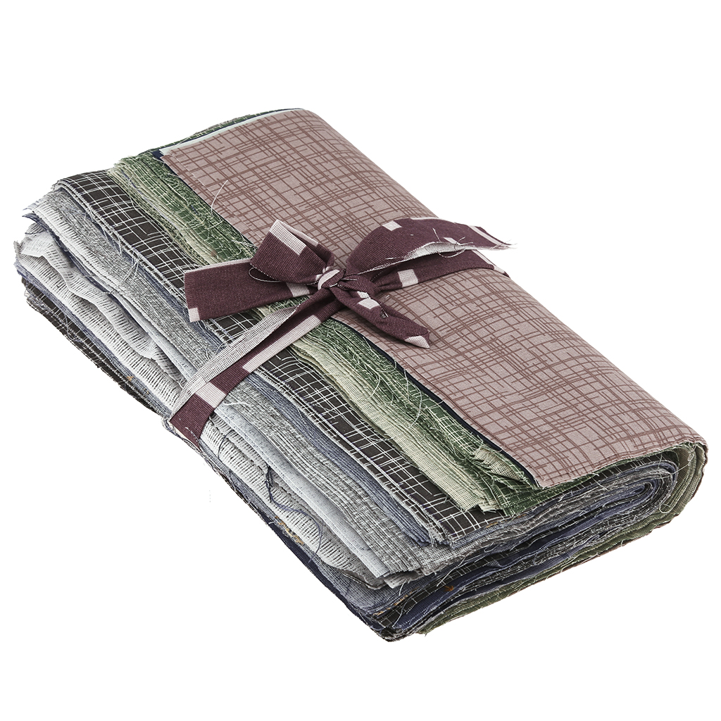 Салфетка техническая "Лоскут ткани ассорти", 30х30(+-2)см, бязь 140г/м2 (хлопок 100%), 100 штук, "Домашняя мода" (Россия)