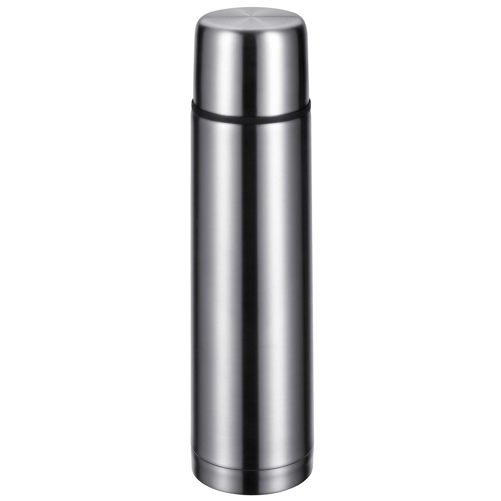 Термос из нержавеющей стали с узкой горловиной "Bullet" 0,75л, д7,5см, h29см, винтовая пробка из полипропилена, цветная коробка, "Regent" (Китай)