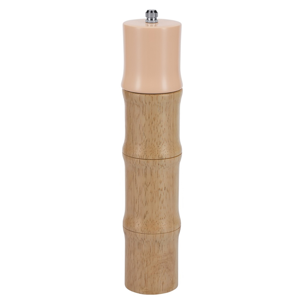 Измельчитель (мельница) для соли и перца "Linea AROMA" д5,5см, h26,3см, гевея, розовый, "Regent" (Китай)