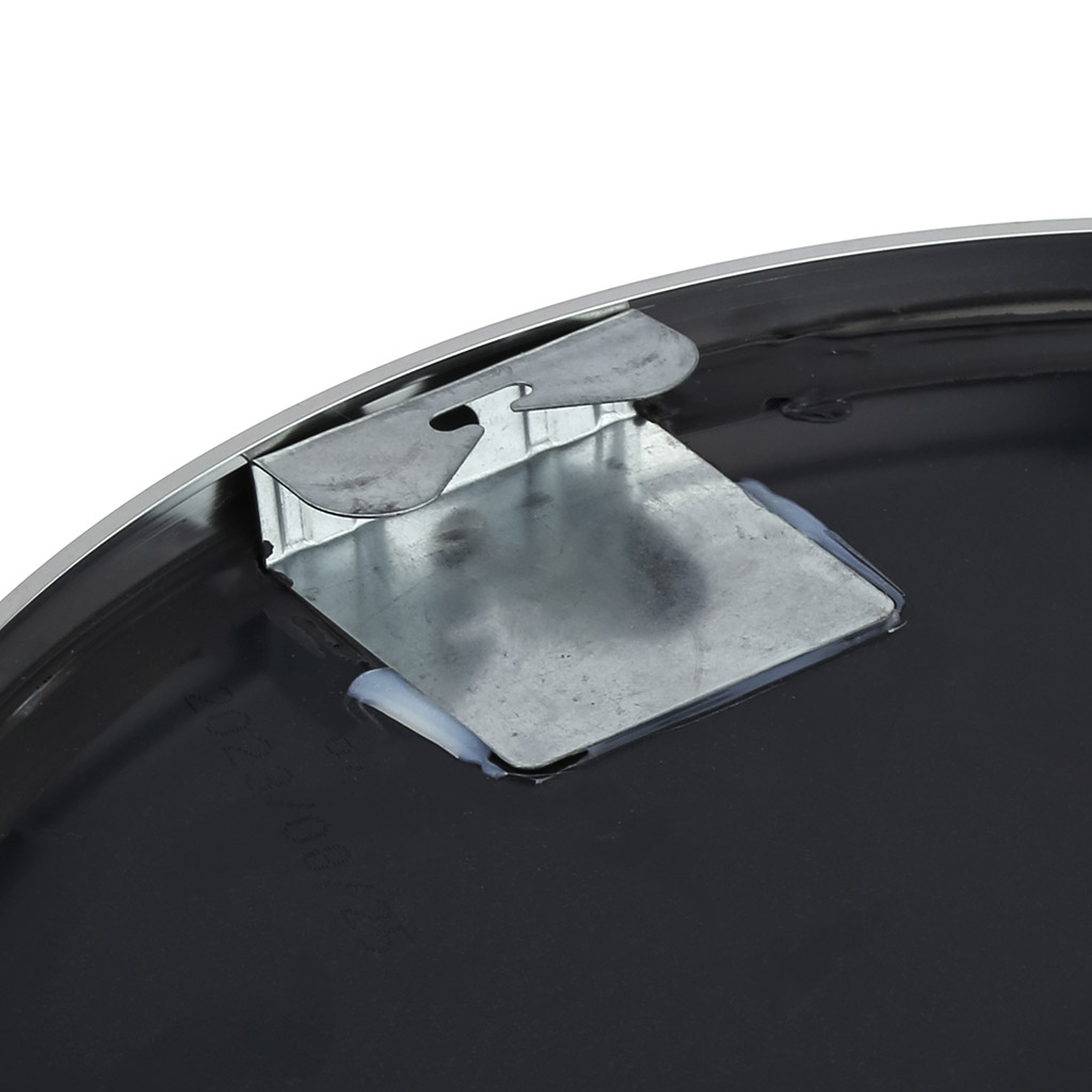 Зеркало настенное, интерьерное д50см, алюминиевая рама ширина 2,7см, цвет - серебро (Китай)