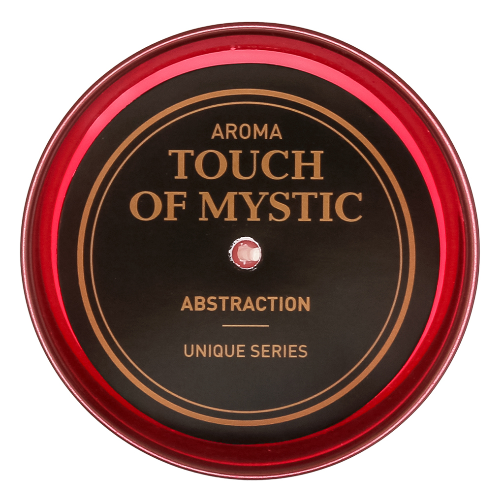 Свеча "Touch of Mystic" д7см, h9см, парафин, ароматизированная "Abstraction", в стеклянном стакане (Россия)