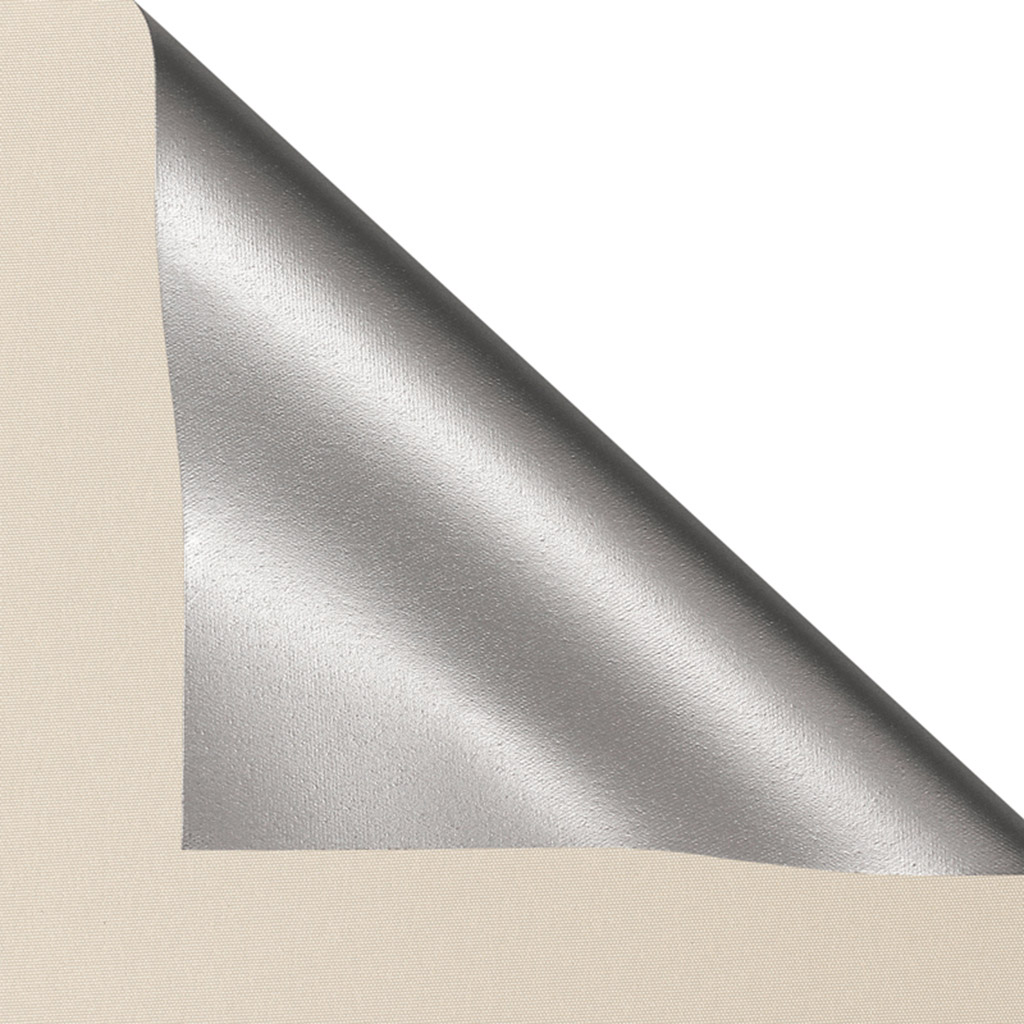 Штора рулонная "Blackout Silver" 50х160см, полиэстер 100%, плотность 250г/м2, светонепроницаемая, светло-бежевый, "Franc Gardiner" (Россия)