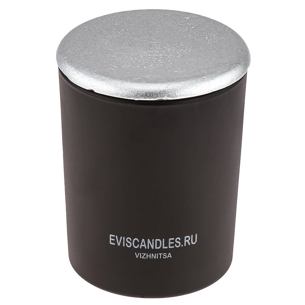 Свеча "Ease-2" д7,6см, h9см, парафин, в стекле, с крышкой, время горения 36 часов (Россия)