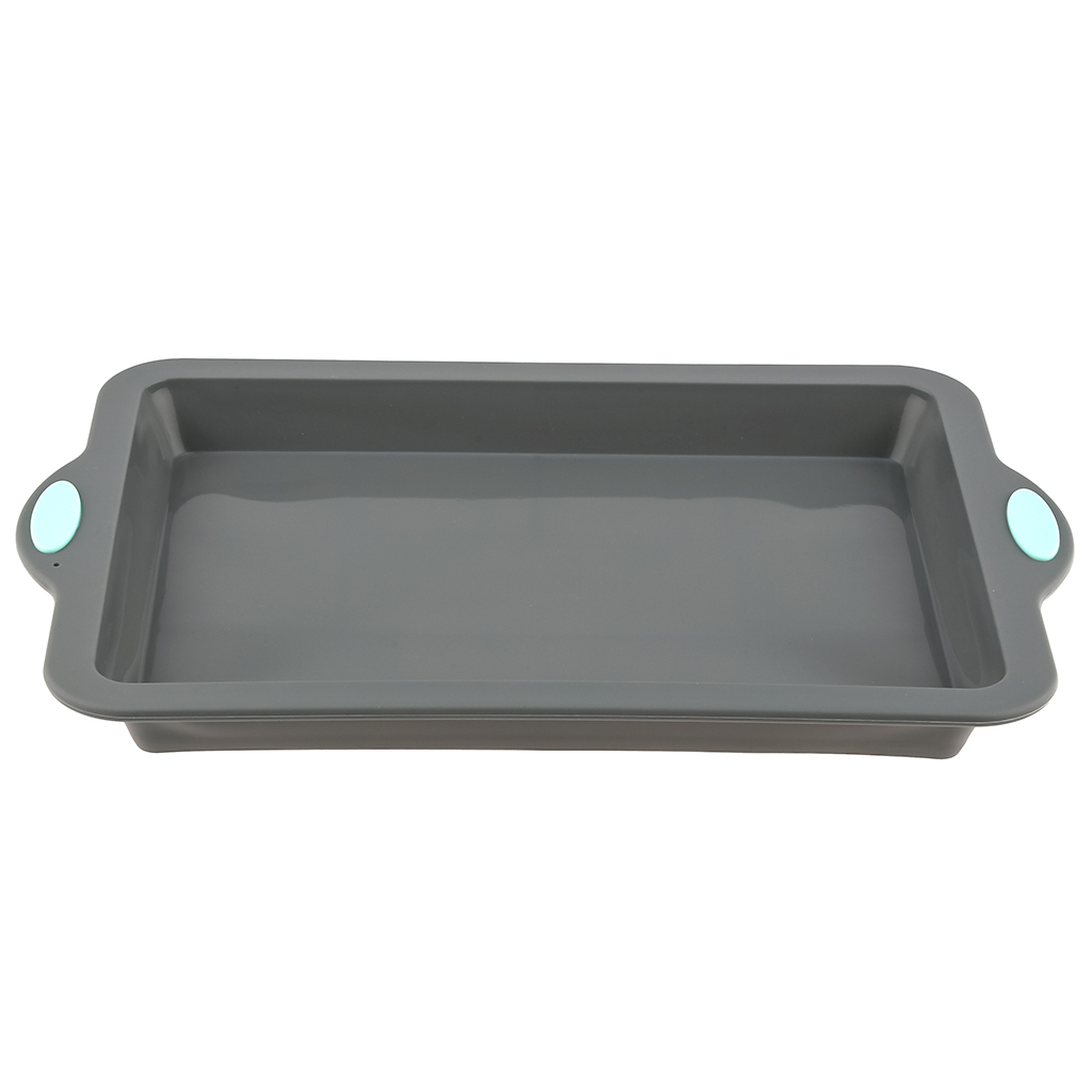 Противень силиконовый "Linea Silicone" 38х25,2х3,7см, с металлическим каркасом, прямоугольный, "Regent" (Китай)