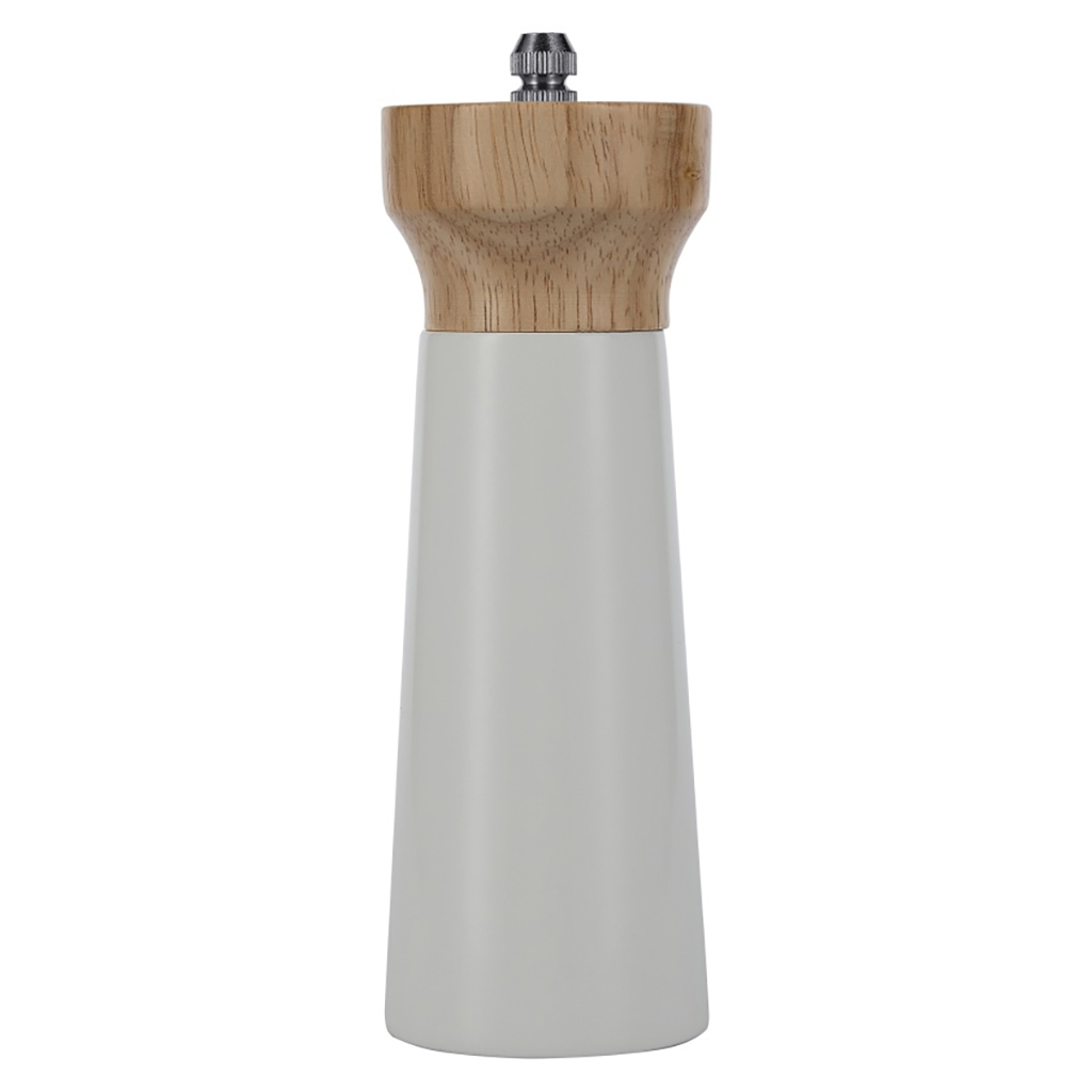 Измельчитель (мельница) для соли и перца "Linea AROMA" д5,6см, h16,5см, гевея, белый, "Regent" (Китай)