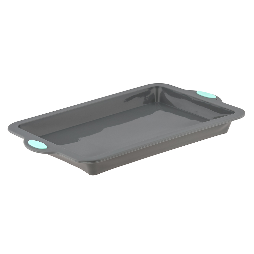 Противень силиконовый "Linea Silicone" 38х25,2х3,7см, с металлическим каркасом, прямоугольный, "Regent" (Китай)