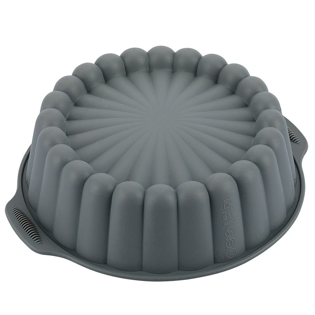 Форма для запекания "Linea Silicone" 22х20х6см, круглая, силикон, "Regent" (Китай)