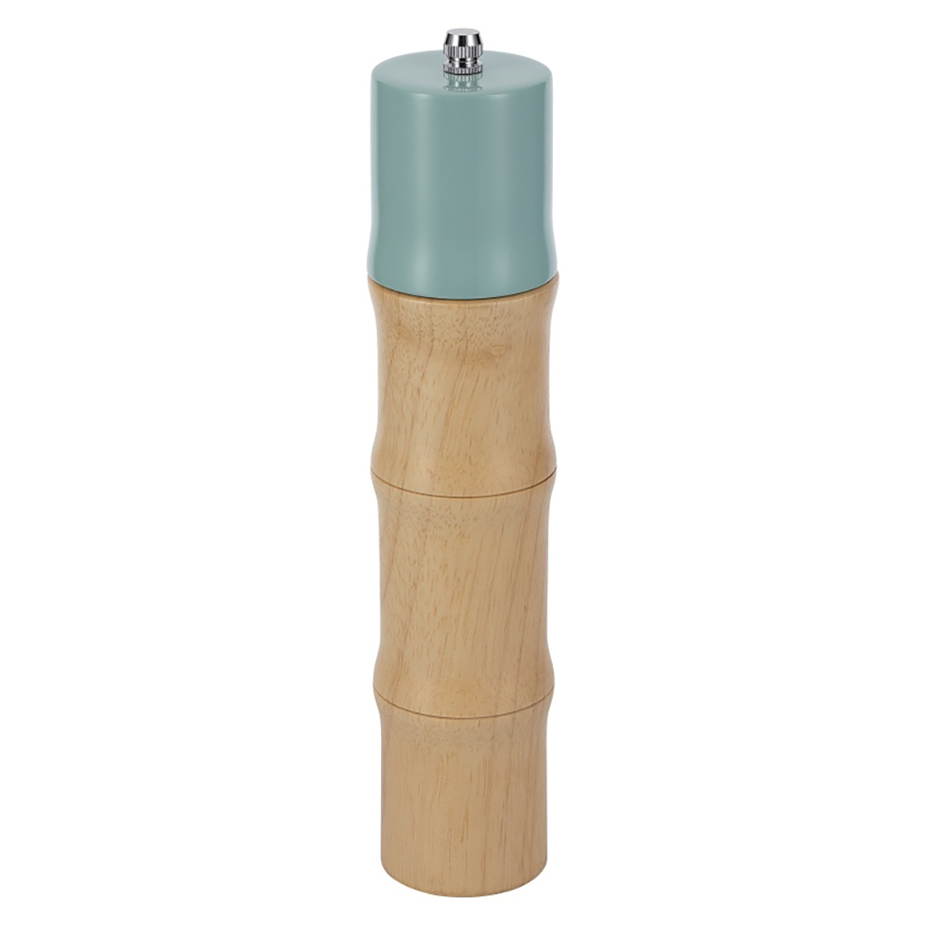 Измельчитель (мельница) для соли и перца "Linea AROMA" д5,5см, h26,3см, гевея, серо-голубой, "Regent" (Китай)