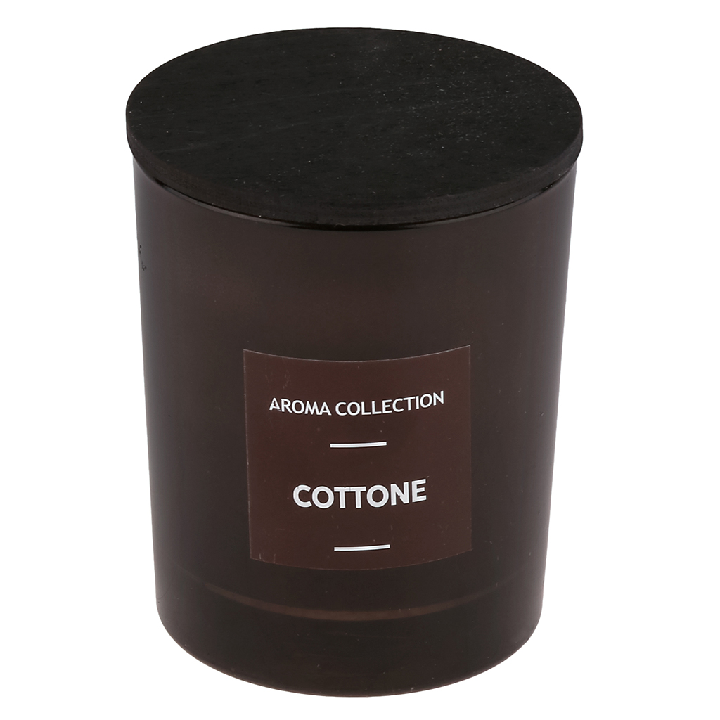 Свеча "Incense" д7см, h9см, ароматическая "Cotton", в стеклянном стакане, время горения 32 часа (Россия)