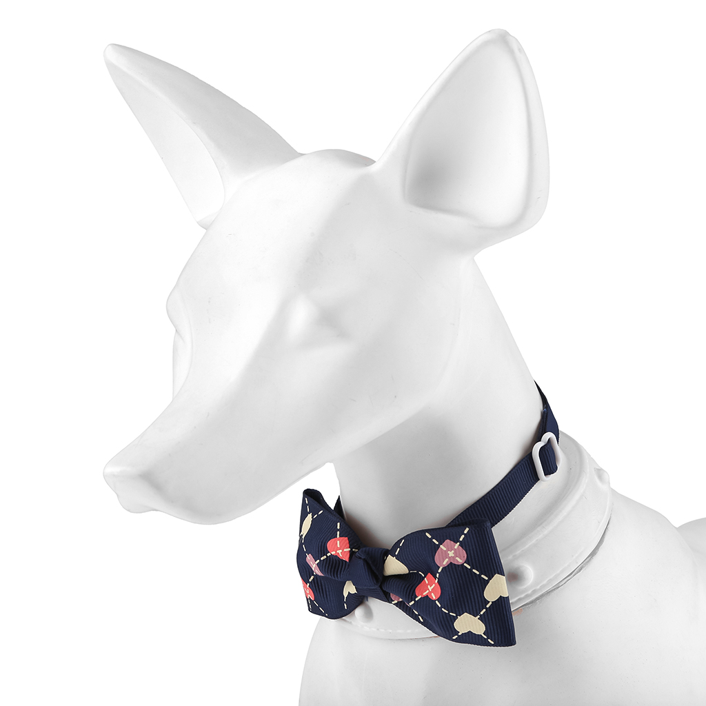 "Пэт тойс (Pet toys)" Ошейник универсальный "Бабочка" 32х1см, на картоне, 12 цветов (Китай)
