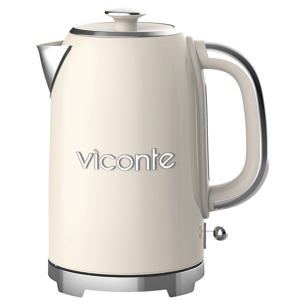 НЕСОРТ 115351 Чайник электрический "Viconte" 1,7л, 2200Вт, закрытый нагревательный элемент, корпус из высококачественной нержавеющей стали, шкала уровня воды, автоматическое отключение при закипании, защита от перегрева (Китай) Отвалились буквы на ко