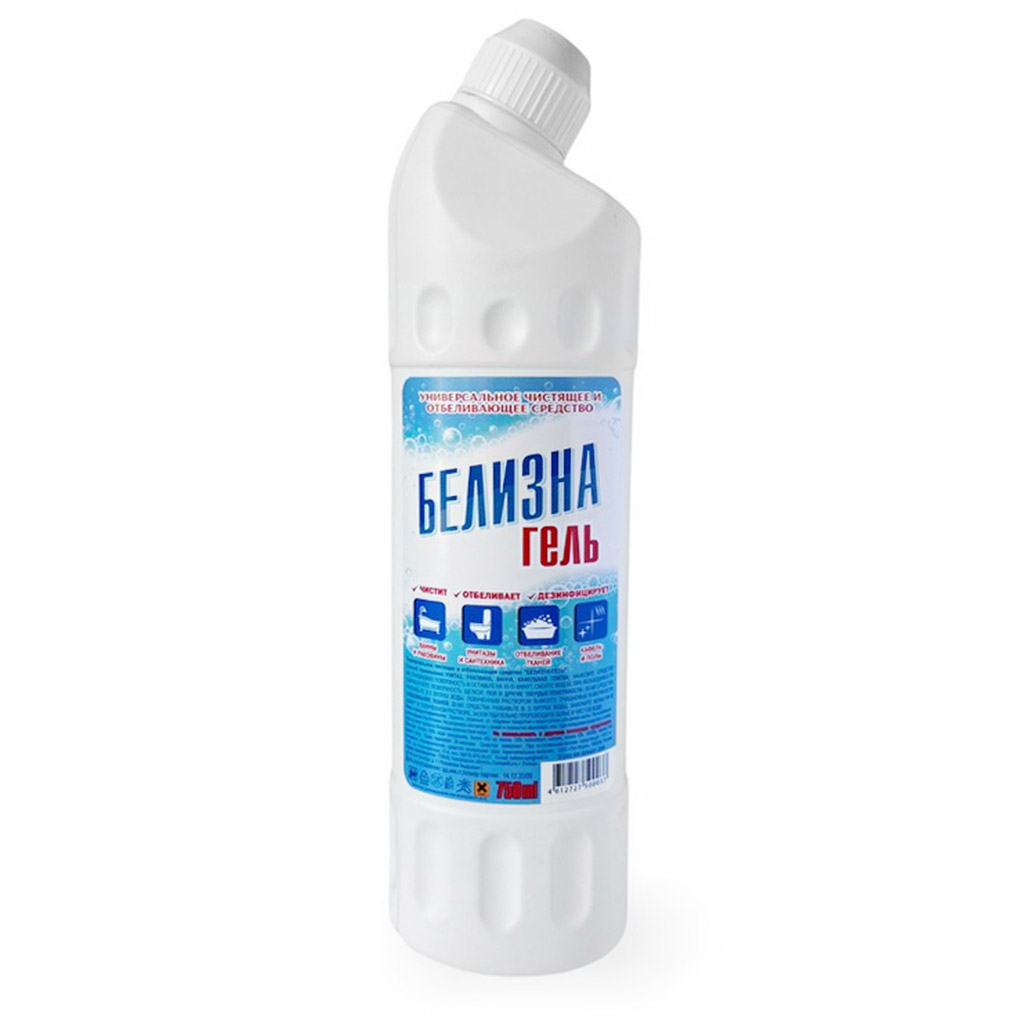 Средство жидкое отбеливающее "Белизна-Гель" 0,75л (Россия)