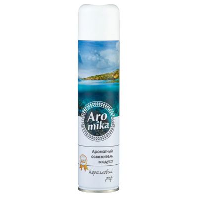 Освежитель воздуха "Aromika premium" 300мл, 6х6х23,5см, коралловый риф (Казахстан)
