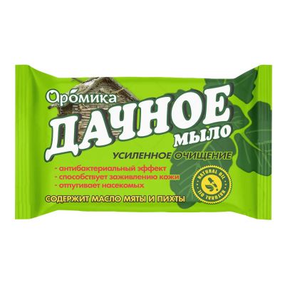 Мыло туалетное твердое "Аромика" 200г, 6х4х10см, дачное (Казахстан)