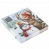 57069 - Салфетки бумажные "Bouquet Home Collection Classic" 33х33см, 3-х слойные, 20 штук в упаковке, 100% целлюлоза, "Новогодний поцелуй" (Россия)