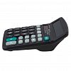 KK-837-12S/a462 - Калькулятор настольный 12х14,8х4,7см, 12 разрядов, два типа питания, цвет - черный, в цветной коробке (Китай)