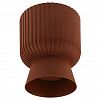 5PL0789 - Горшок для цветов пластмассовый "Бекер" 8,6л, д25см, h29,5см, с поддоном, терракотовый (Россия)