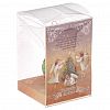 ФУП-1817/19 - Елочная игрушка фигурка стеклянная "Попугай мини" h6см, ручная художественная роспись, подарочная упаковка (Россия)