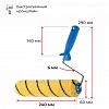 232 35 624	 - Валик "Евро" 240мм, д6мм, полиэстер 12мм, плотность 700г/м2, тигр (Россия)