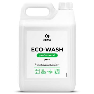 Универсальное моющее средство "Eco-Wash" 5л, низкопенное, "Grass" (Россия)