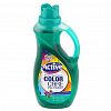 511601801 - Гель для стирки белья "Active" 1,5л, 14х9х29см, концентрат, для цветного белья, технология холодной стирки, "Poly Wash", Green (Иран)