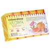 к1.9 - Губка для посуды "Коломбина" 10х7х3см, поролон, абразивная фибра, арома - цитрус, набор 5шт (Россия)