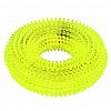  - "Пэт тойс (Pet toys)" Игрушка для собаки "Кольцо с шипами" д11,5см h4см, ПВХ, с пищалкой, светящаяся, на картоне, прозрачная, цвета в ассортименте: синий, розовый, зеленый, желтый (Китай)