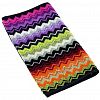 MC3012P - "Missoni-3012" Полотенце махровое 70х140см, плотность 375гр/м2, 100% хлопок, велюр, сиреневый, Bolangde (Китай)