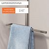 ВКНТ12ГР - Вешалка-штанга для одежды "Торонто 12", 43,8х14,2х74,4см, металл, графит (Россия)