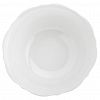 DY144160BC-5.5 - "Совершенство" Салатник фарфоровый 380мл, д14х6,1см, белый, рельефный декор, волнистый край (Китай)