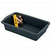 79-036 - Противень силиконовый "Linea Silicone" 26х14,7х5,5см, с металлическим каркасом, прямоугольный, синий, "Regent" (Китай)