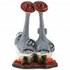  - Скульптура-фигура для сада гипсовая "Два гуся" 34х55см (Россия)