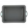 79-004 - Противень силиконовый "Linea Silicone" 38х25х5,9см, с металлическим каркасом, прямоугольный, глубокий, "Regent" (Китай)