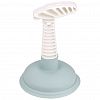 A-8020 - Вантуз резиновый д10,5см h14,5см, пластмассовая ручка 9,5см, цвета в ассортименте: сиреневый, мятный, пудровый (Китай)