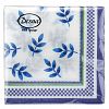 57577 - Салфетки бумажные "Desna Design" 24х24см, 1 слойные, 40 штук в упаковке, 100% целлюлоза, "Классика" (Россия)