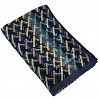 MC3002B - "Missoni-3002" Полотенце махровое 70х140см, плотность 375гр/м2, 100% хлопок, велюр, синий, Bolangde (Китай)