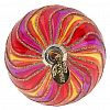 ФУП4-2579 - Елочная игрушка фигурка стеклянная "Витражный узор-1", ручная художественная роспись, подарочная упаковка (Россия)